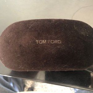 Tom Ford Brown Velvet Sun Glasses Case